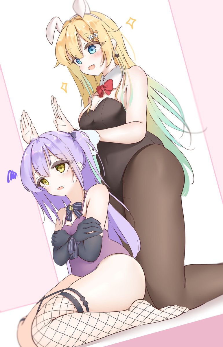 some_amp's tweet photo. エマるなバニーが見たかったので、描
#るなぱれっと　#えまぁーと https://t.co/W7yKeb3oaC