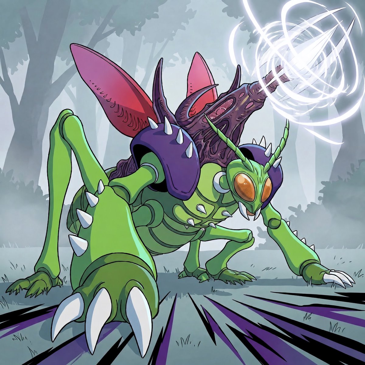 zombierago's tweet photo. 王国編でインセクター羽蛾が使用した昆虫軍団　Weevil's Insect Army
1・昆虫人間　Basic Insect・火器付機甲鎧　Insect Armor with Laser Cannon・レーザー砲機甲鎧キャノンアーマー　Laser Cannon Armor・連装砲機甲鎧 Double Cannon Armor  
ダブルキャノンはラッシュのです　#遊戯王　#yugioh https://t.co/iAbEXZDknm