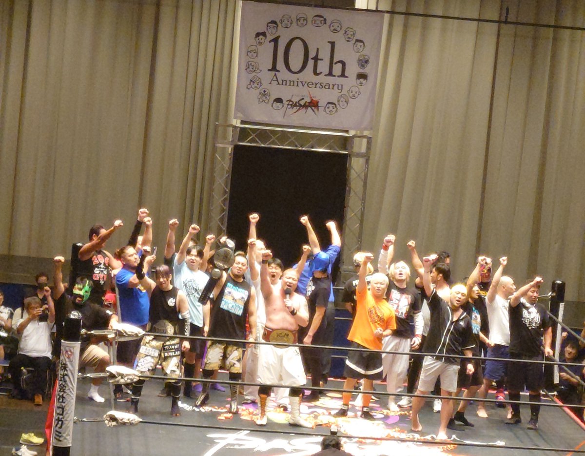 light_moonw5's tweet photo. BASARAの後楽園大会でした！
素晴らしい試合が多く楽しかった！
#basara_pw https://t.co/ClAjfmyMfN