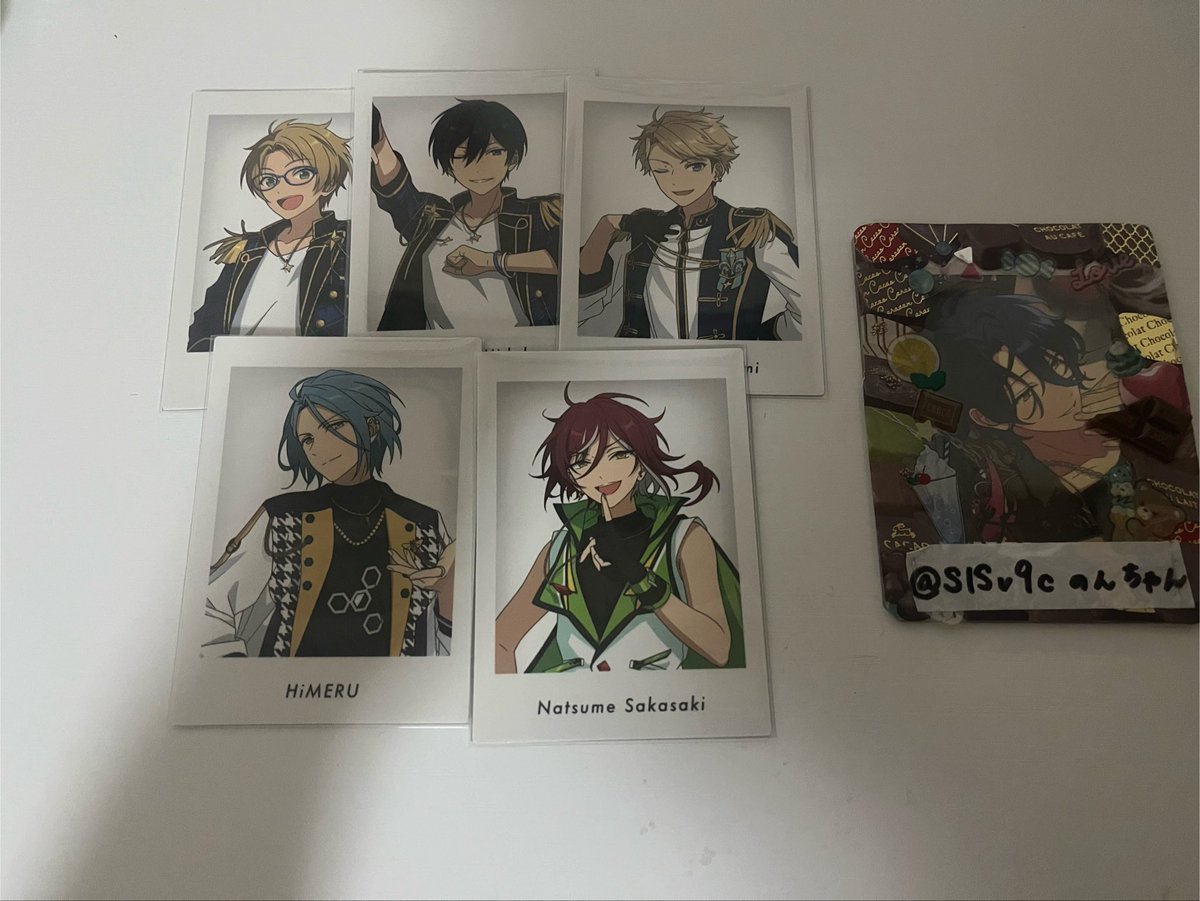 S1Sv9c's tweet photo. あんスタ交換・買い取り
求→甘楽チトセ、ライカor買い取り
譲→画像のもの
ジュイス、望見はチトセSDとの交換のみです。
買取の場合、まとめて買取をしていただけると幸いです🙇‍♀️
難しいと思いますが検索よりお声がけでも構いません。よろしくお願いします。 https://t.co/7VTbVMXBhE