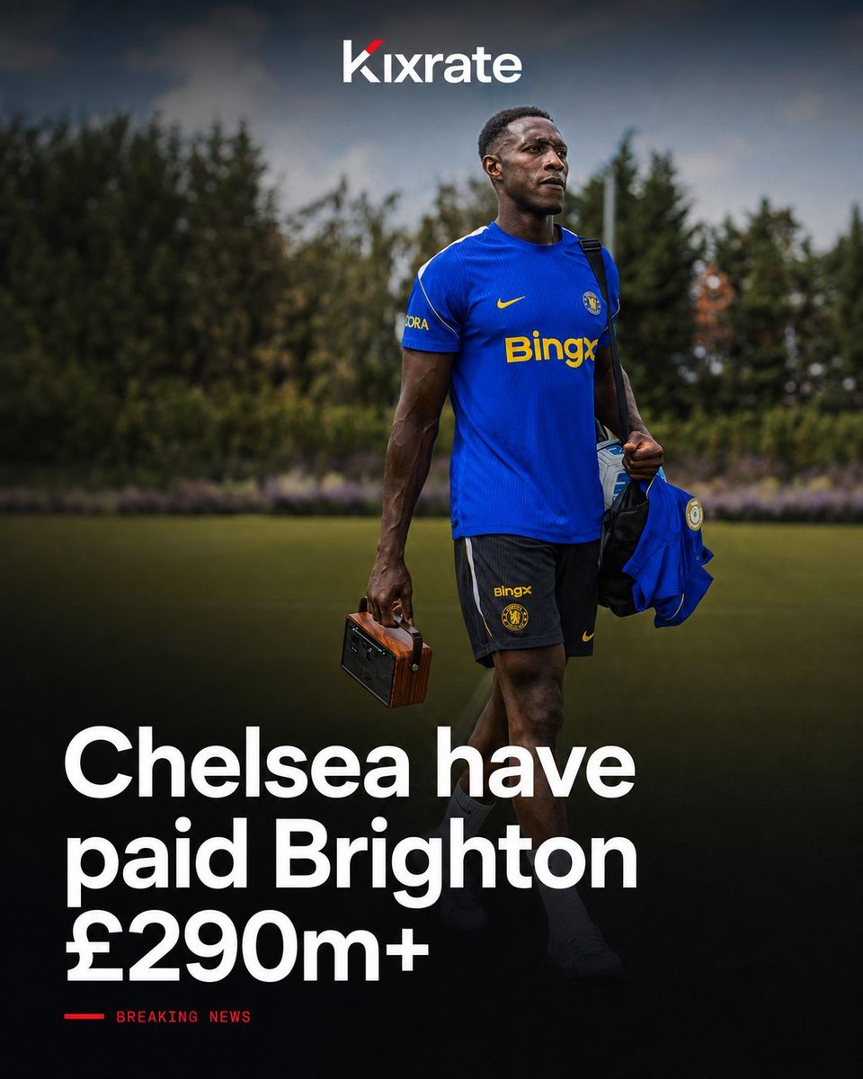 Kixrate's tweet photo. Chelsea spending nearly £300m on Brighton players and staff in three years is crazy…

They’re gonna have a Brighton loyalty card given to them soon 😂 https://t.co/5hNEofumUj
