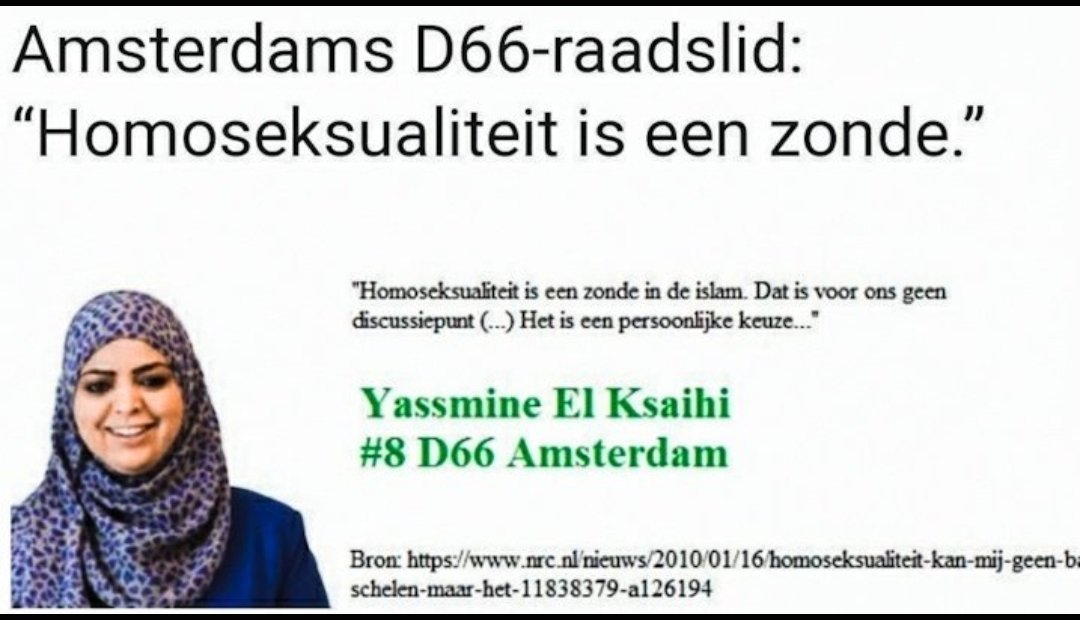 Hawee1963Hawee's tweet photo. @Benchipichape Zou hij weten dat eigen @d66 partijgenoot uit de raad van Amsterdam  @d66amsterdam een ideologie aanhangen die daar heel anders over denkt? https://t.co/lfTfdLbQpV