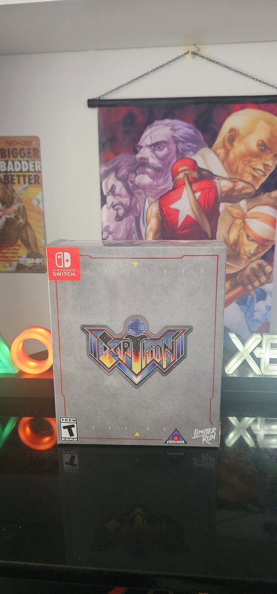 NeoInfanterist's tweet photo. Finally, after a long wait  Earthion is home. #earthion #shmups https://t.co/rAG9JiPpPr