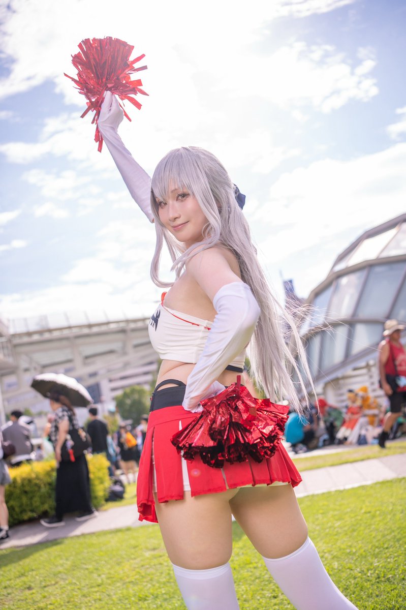 ky0_jin's tweet photo. コスプレ / cosplay
鵺の陰陽師 / 藤乃代葉
14巻表紙裏チア衣装

行くぞ　赤組‼️

📷➡︎@guy_ferd 

#コスサミ2026 https://t.co/4cL6CQZPIU