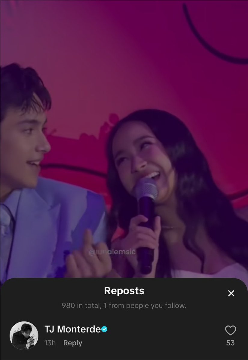 __jwrites's tweet photo. TJ Monterde reposted two videos of Capeath’s Teka Lang performance 💜 https://t.co/rhIimGZpIN