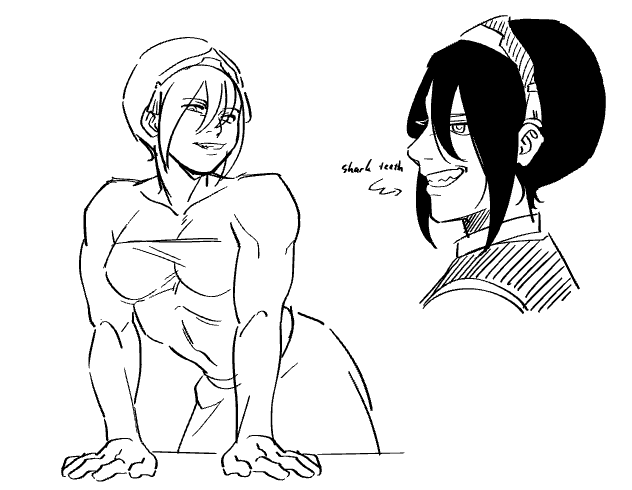 ClacyYe's tweet photo. Doodles of her
#toph #atla https://t.co/OFVeY9TPKt