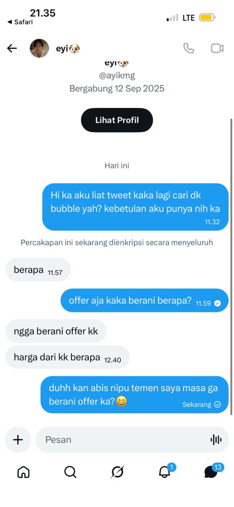 nengena__'s tweet photo. @dirtqfox di DM AKTIF GA SOK SOKAN MAU OFFER PC WOKWOWK https://t.co/puncTu2C1X
