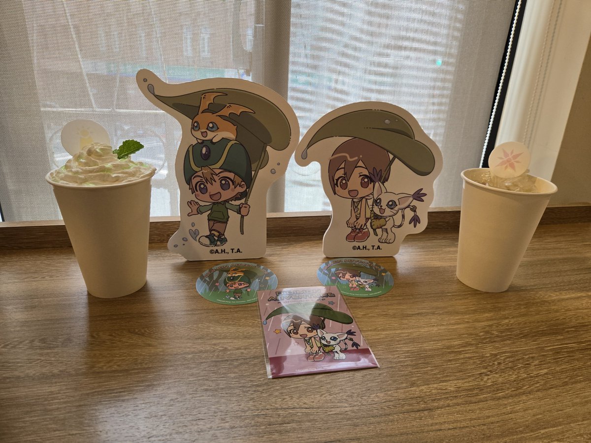 justaticketcyl's tweet photo. Digimon Café! 
我也想成為被選召的孩子🥺 https://t.co/Y9KfWt99o5