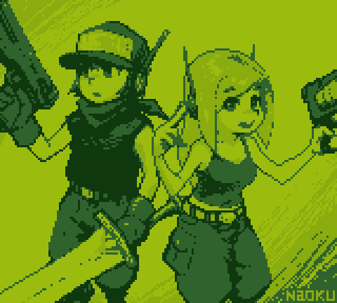 tayuta_1218's tweet photo. いい機会なので久しぶりにドット絵を描いてみます
古き良きゲームボーイ4色パレット
#Edge3Pi260802
#pixelart https://t.co/aw7fYEIkPL