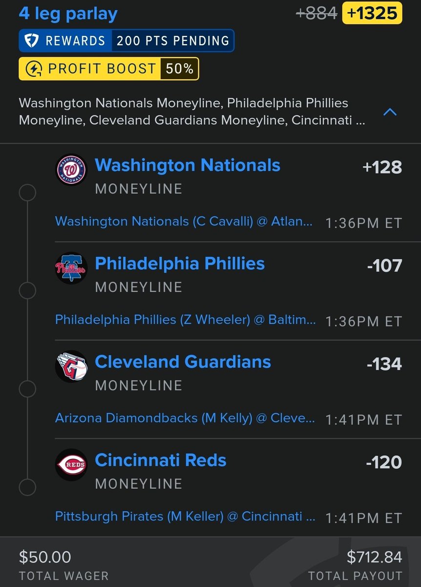PropSamSCB's tweet photo. Good pitching today lets get a easy win 🔥🔒

@Playbook 
#MLB #Fanduelparlays #SportsPicks https://t.co/4zouluzZ6g