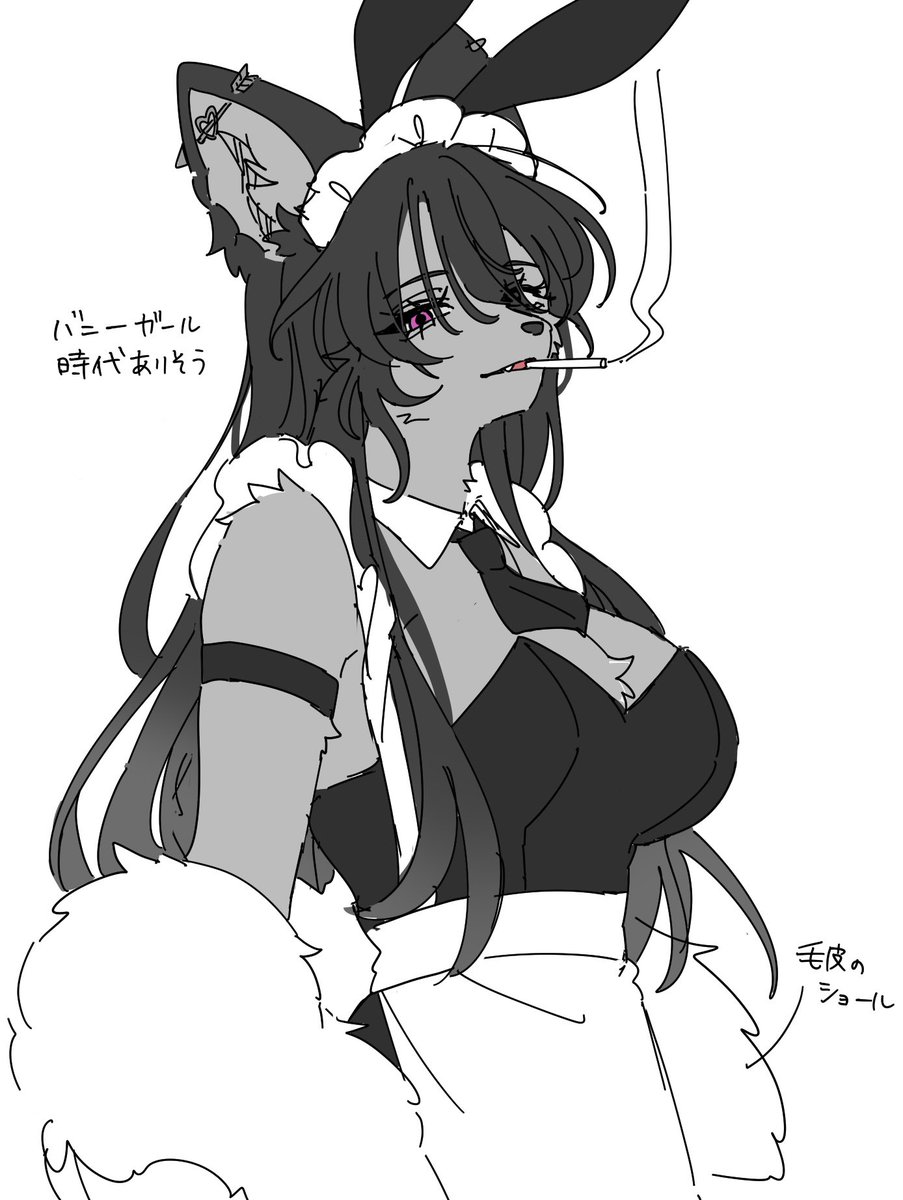115MEG's tweet photo. 折角なので前描いたやつも載せておきます https://t.co/FKsP8EbtD4