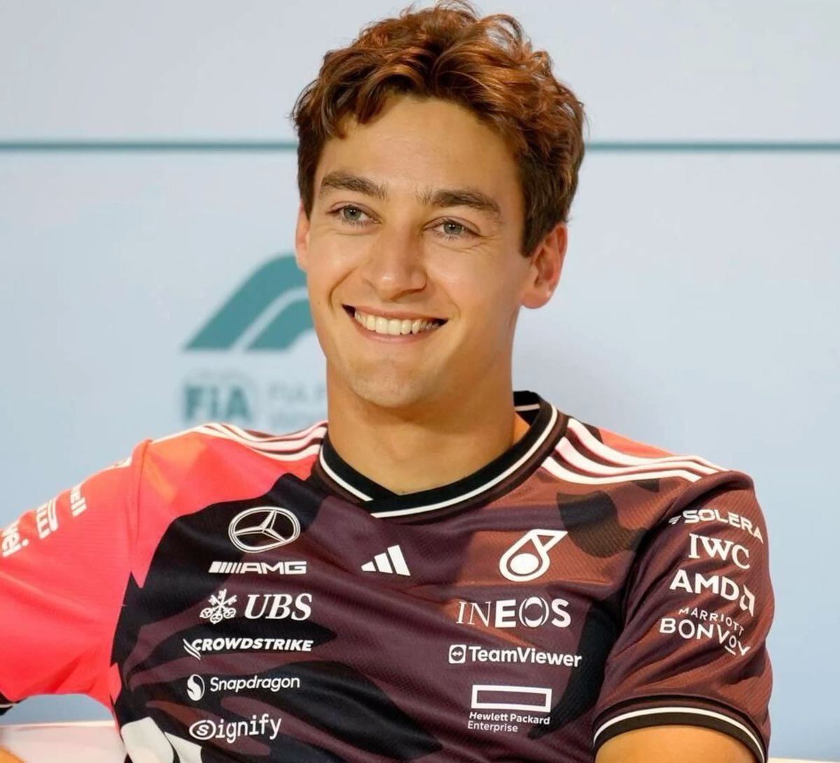 demol1tionlov3r's tweet photo. We've all seen and appreciated Qatar '24 George but are you guys sleeping on Miami '25 Russell https://t.co/5TLyofC3jk