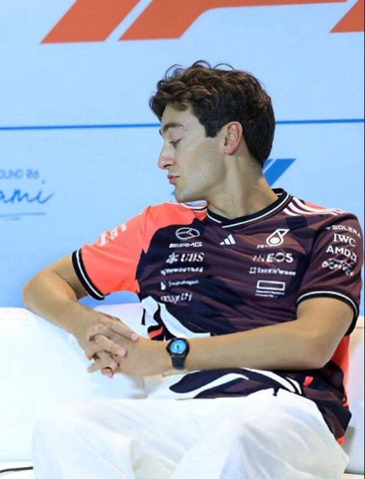 demol1tionlov3r's tweet photo. We've all seen and appreciated Qatar '24 George but are you guys sleeping on Miami '25 Russell https://t.co/5TLyofC3jk