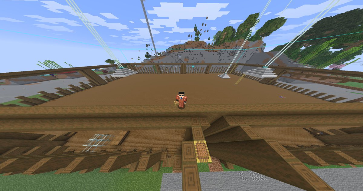 Kisida_X's tweet photo. 台湾ショップ建築中 #EarthMC #マイクラ https://t.co/b7Ne9uaqNE