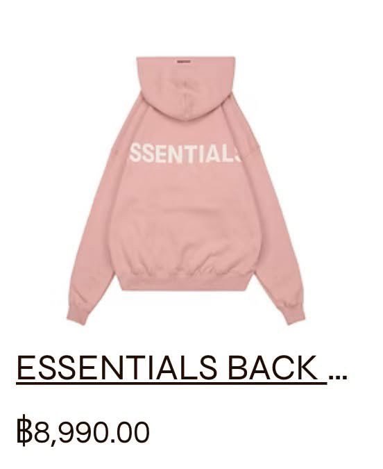 bknakaeiei's tweet photo. ส่งต่อสู้ด Fear of God Essentials Pink 3M Logo Pullover Hoodie สี Blush Fall/Winter 2019 (FW19) size L price 4,000  อุปกรณ์ครบ สภาพ90%ใหม่ใส่น้อย #ส่งต่อเสื้อผ้า #ส่งต่อessentials #essentialsthailand #stussyมือสอง #stussythailand
#essentialsมือสอง #ส่งต่อessential https://t.co/i0GraSQiee