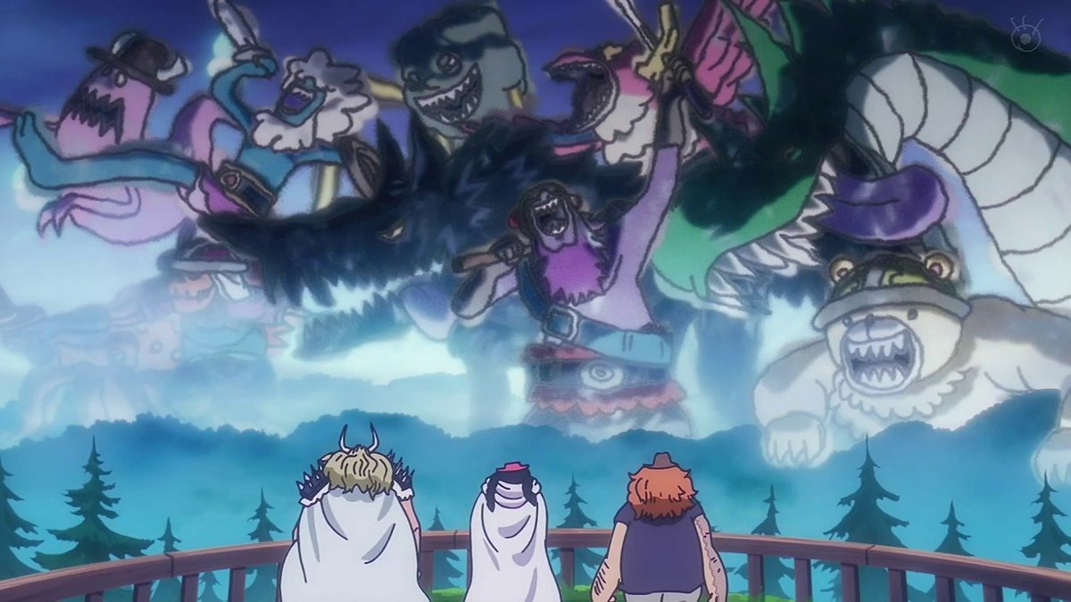 pewpiece's tweet photo. First Look at the Children of Elbaph's Greatest Fears in onepiece anime, Dream Monsters https://t.co/GhcMKUElE2