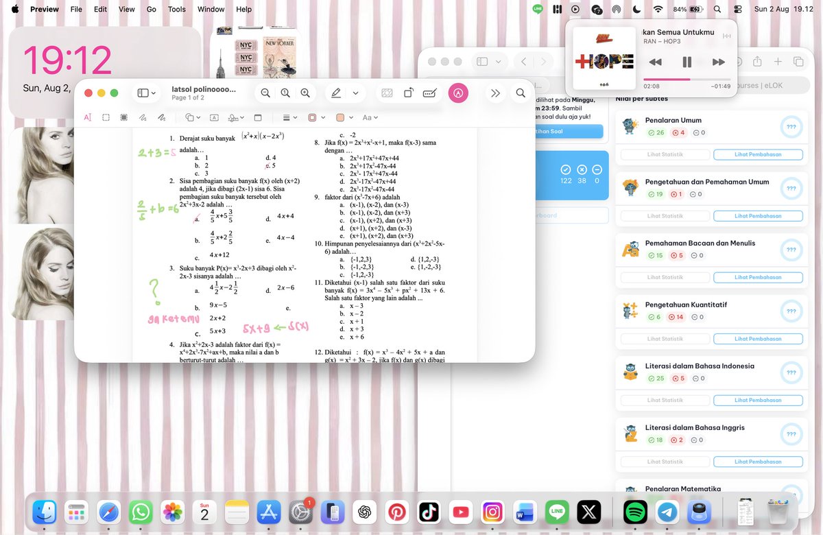 dearlychosen's tweet photo. ๐ฅ cacaโs study progress
HIII ๐ hmmz activities aku bykbgt hr ini sampe LUPA ADA JADWAL KONTROL ๐ญ๐ญ trs ikut #to skuling ๐ฉ PK NYA GANYAMPE SETENGAH YG BENER ๐ฟ gpp ๐น sempet review history sama ngerjain latsol polinom jg ๐โฅ๏ธ now its HA sisters time YAY <3 #consistencywins โ๐ป https://t.co/A5jom3R9wo