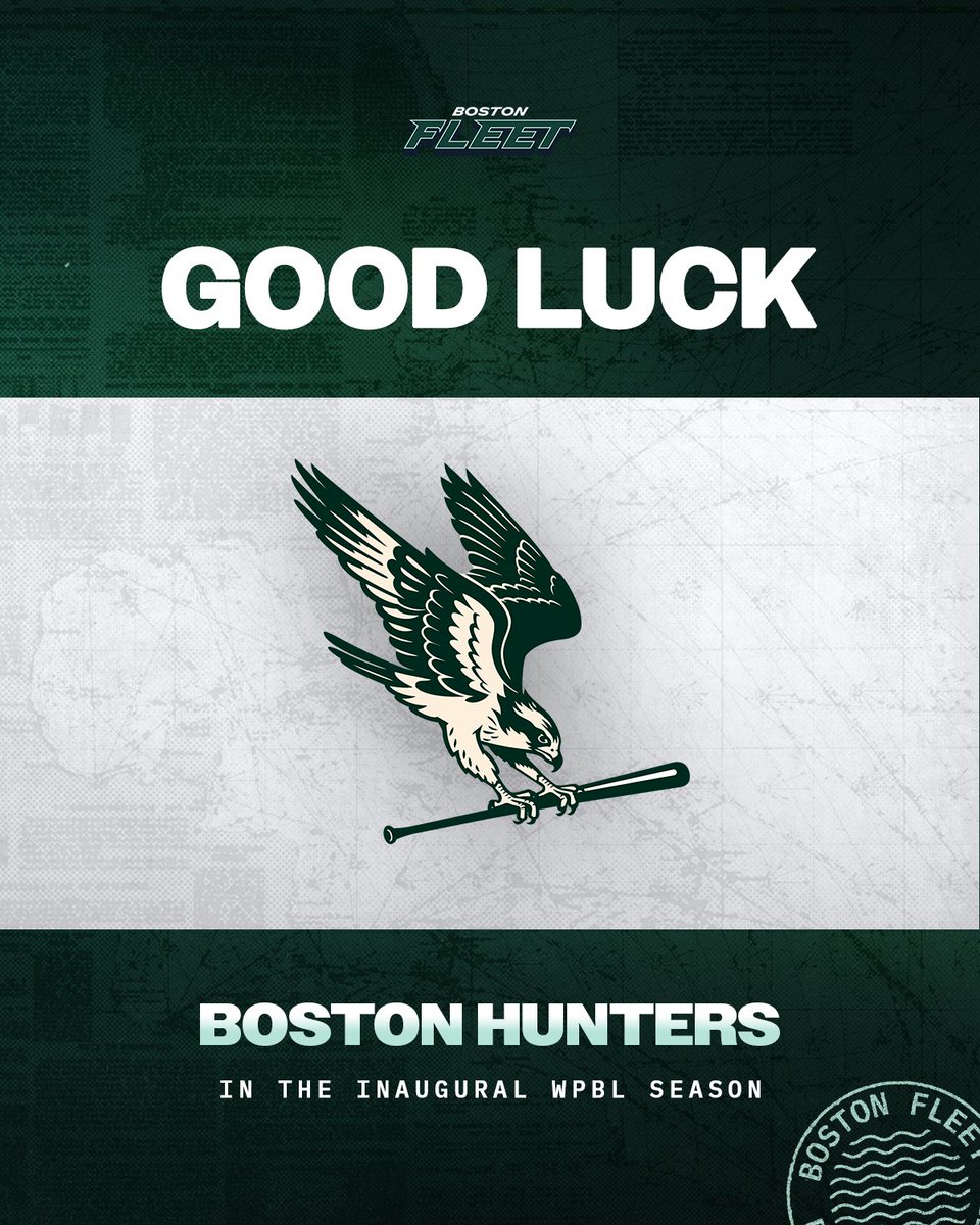 PWHL_Boston's tweet photo. Welcome to the show 🔥

Good luck to the @wpbl_hunters as they kick off their inaugural season tonight! https://t.co/vTfLJPQKAe