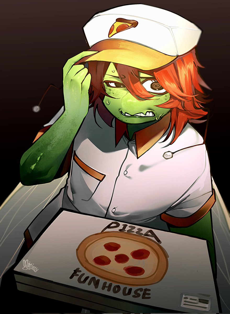 mimintyyy_00's tweet photo. Yay Pizzaa! #FUNHOUSE https://t.co/Hl1kMx29pg