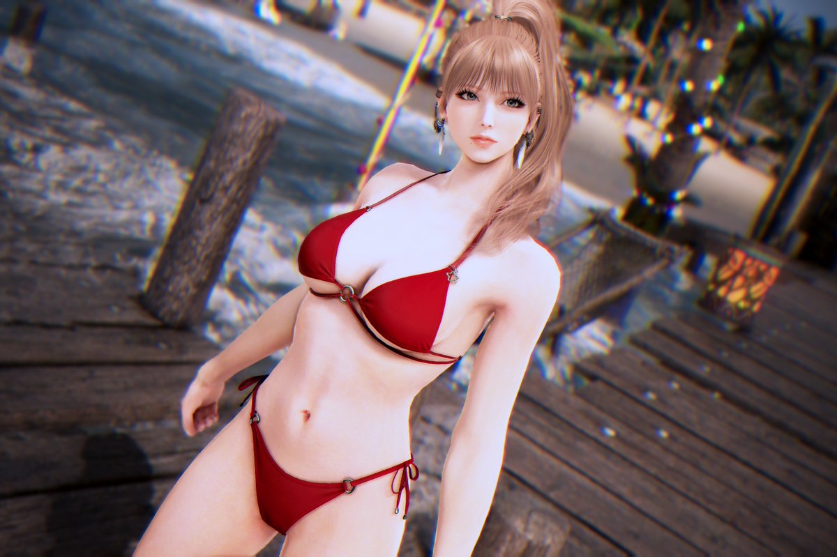 Raysphira_BD's tweet photo. SP×シトラス🍊

新クラスや新夏衣装👙の実装があったので久々にログインしてSPのキャラメイク＆新衣装でのSS📸を楽しみました😊

シトラス可愛いですね！髪型も変な飾りがなくて使い勝手が良さそう✨
しばらくプレパケが使えるのでSS楽しみたいと思います😉

#黒い砂漠 https://t.co/6qh0sORjAU