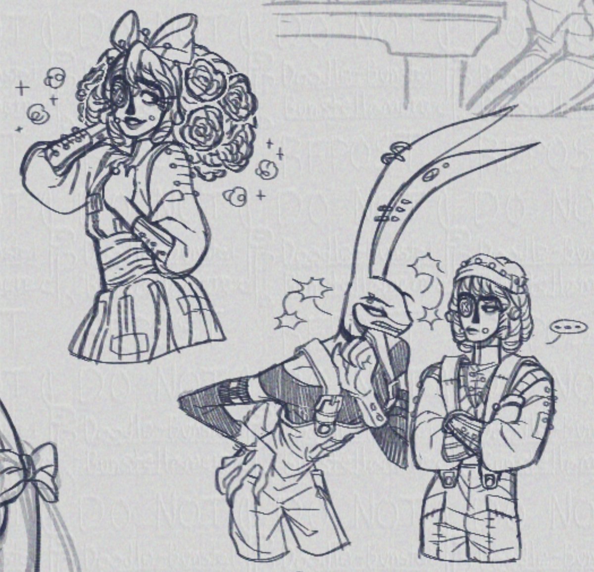 Bunstellamere's tweet photo. More responses to my 29k QnA in insta
1st is in context to what Ragatha would do if Jax initiated intimacy (i.e. cuddling). She sort of accepts him.
2nd is in relation to giving Ragatha roses (top left), 3rd is in relation to genderbent bunnydoll in TSVD
#TADC #TSVD #bunnydoll https://t.co/iwO5MheL1F