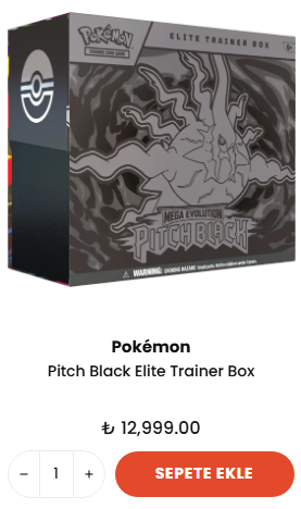 xanturkkan's tweet photo. TR'deki kart dükkanlarının bu abartı fiyatlarla nasıl hala satış yapmaya devam edebildiklerini anlayamıyorum.  Pokémon'un yeni seti Pitch Black'in ETB'si yurt dışında 50-60$ etikete sahip bi ürün. Türkiye'deki üç farklı kart dükkanı aynı ürünü 10.500-13.000TL (220-275$) arası fiyata satıyor. Mantığım mantıklamıyor. Setten çıkarabileceğiniz en pahalı kart zaten 276$. Size o en değerli kartı direkt alabileceğiniz fiyata sadece kartı çıkarma ihtimalini satıyorlar. Gümrük, vergi vs anlıyorum illaki üstüne kar koyulması gerekiyordur ancak güncel fiyatlar dümdüz mantık dışı. Kim neden bu dükkanlara para vermeyi tercih ediyor bunu da anlayamıyorum asla.