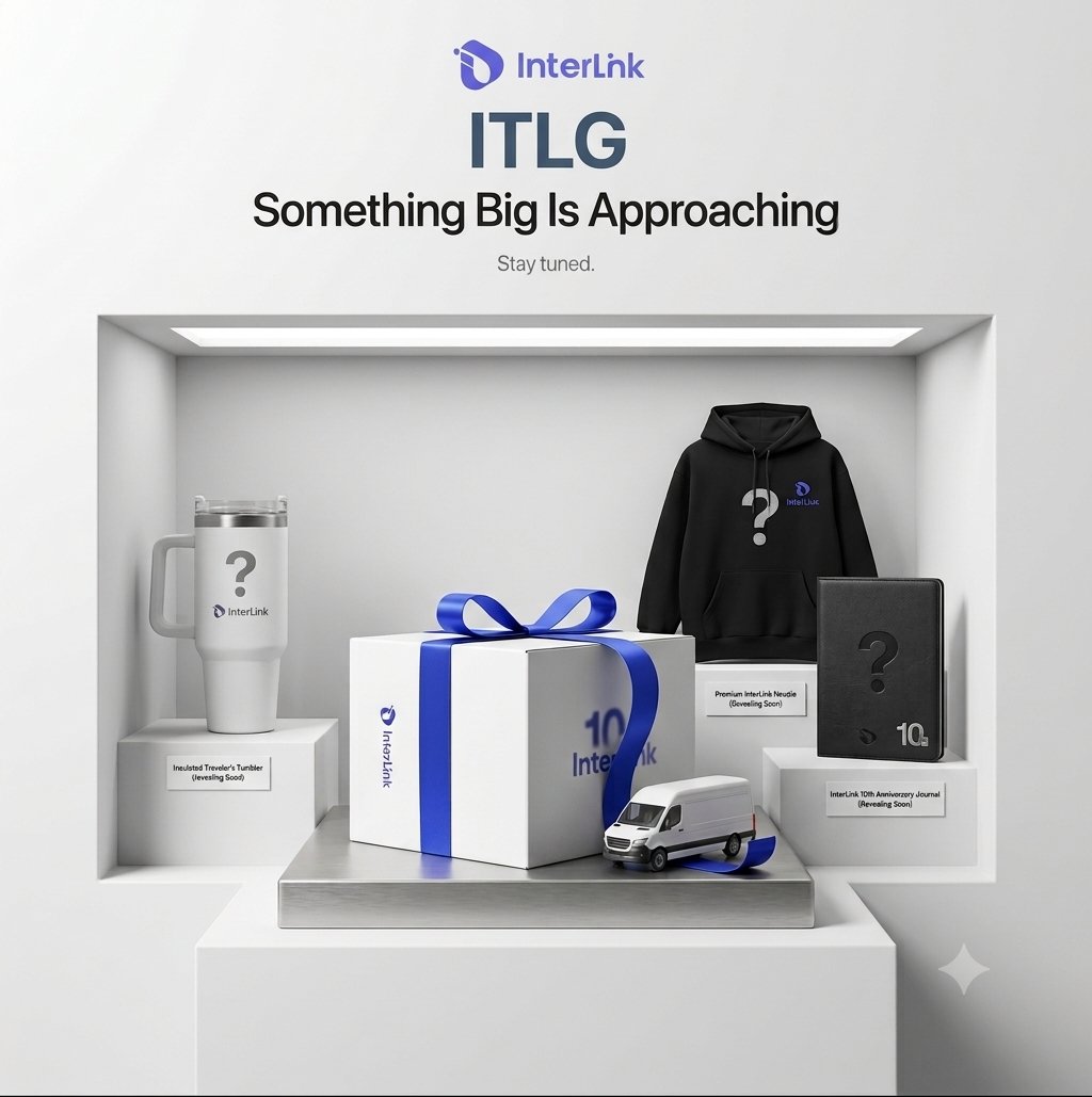 Waarima's tweet photo. We’re gearing up for a huge milestone, and we've got something special lined up for you.
Can you guess what’s inside the box? 📦
#INTERLINK #ITLG #ITL https://t.co/6mfZtUVvnO