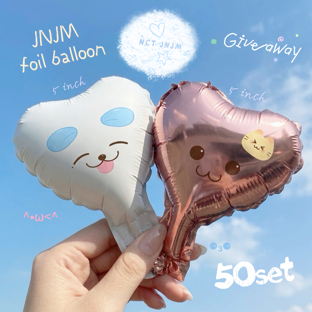 ramede_c's tweet photo. — pls kindly rt 
★JNJM foil balloon★ (5 inch)
          **50set**

Date : 9 August 2026
Time : TBA

(.◜◡◝) ෆ Ი𐑼

♥︎ rt &amp; show this tweet

#NCTJNJM_FANMEETING_TOUR_DUALITY 
#NCTJNJM_FANMEETING_TOUR_in_BKK 
#NCTJNJM_FANMEETING_TOUR_BANGKOK https://t.co/X9Pb3W1wji