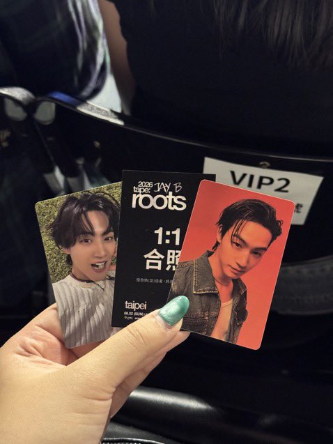 defsoulbrasil's tweet photo. 📸 #PIC - Photocards exclusivos distribuídos para os fãs presentes durante a Tape Roots em Taipei! 🇹🇼

cr. Euay0119Euay 

#2026tape_roots_Taipei
#JAYB #제이비 #GOT7 #갓세븐
@defjaybkr @GOT7Official https://t.co/jH8ddZe94L