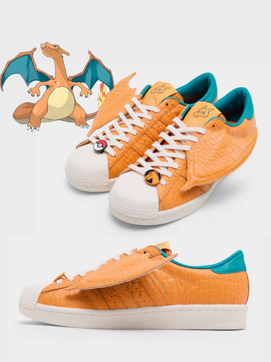 khajochi's tweet photo. เตรียมล้มละลาย !! Adidas ประกาศแคมเปญรองเท้ารุ่นพิเศษ x Pokemon ทั้งหมด 12 แบบ สุดเท่ สุดน่ารัก

- พิคาชู : adidas Pro Model สีเหลือง
- เก็งกา : adidas Adistar XLG 2.0 โทนม่วง
- ลิซาร์ดอน : adidas Superstar มีปีกมังกร
- รวมถึงมี Mewtwo, เรควาซ่า และอีกเพียบ รวม 12 รุ่น
- วันวางจำหน่าย : กันยายน 2026
- ราคา เริ่มที่ ~3,600-6,000 บาท

น่าโดนมากกกกก

#Pokemon #Adidas #AdidasPokemon