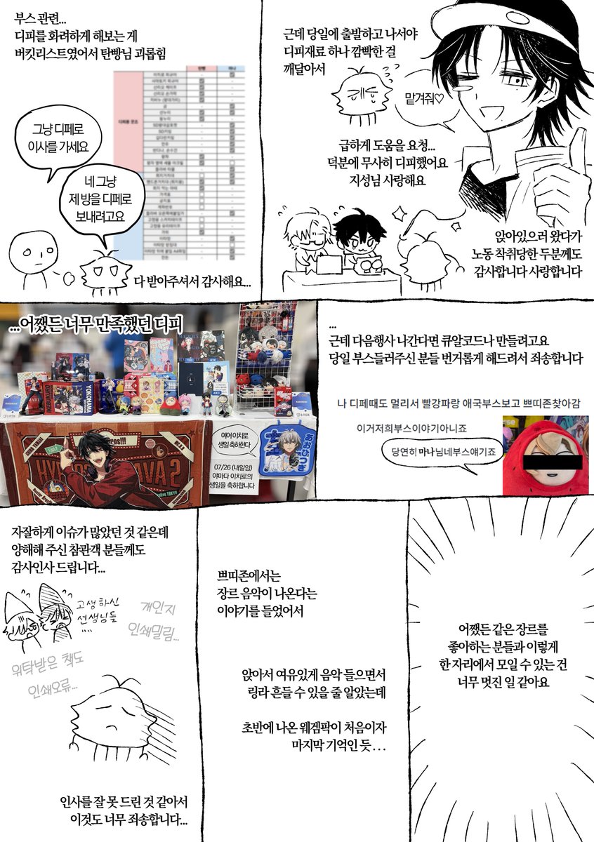 mcmanaa's tweet photo. ...너무 늦어서 면목없는데 즐거웠던 하루를 기록하는 데에 의의를 두고... 히프마이 쁘띠존 후기예요 열어주셔서 감사합니다 🥺❤️💙💛🩶💜🧡🩷
#everybody_say_DBB_DBB https://t.co/bx9PQnU0PE