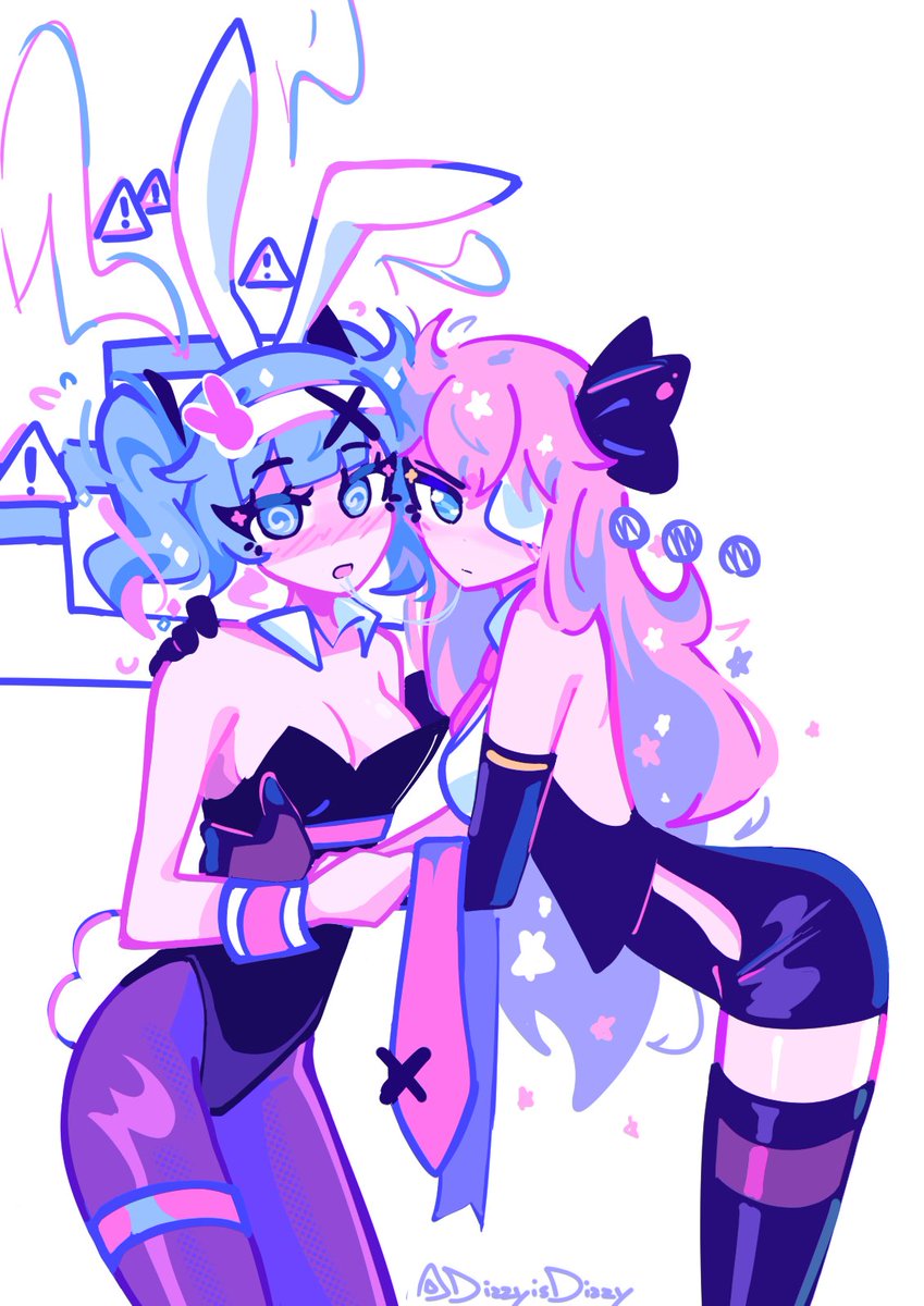DizzyIsDizzy's tweet photo. Bunny Miku Day Every Day Forever 💙 https://t.co/4Exr1va3OA