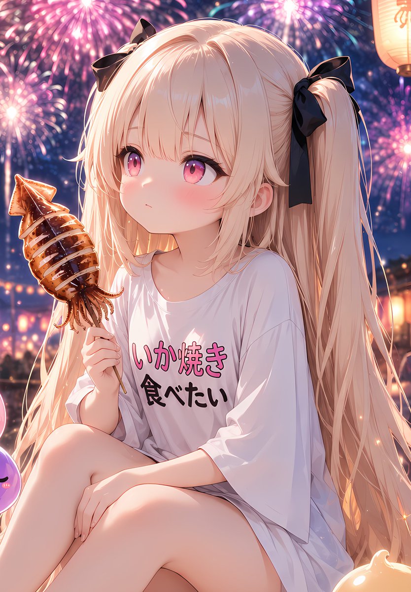 こんばんは🌙 こちらではもうすぐ小さな花火大会が開催される予定