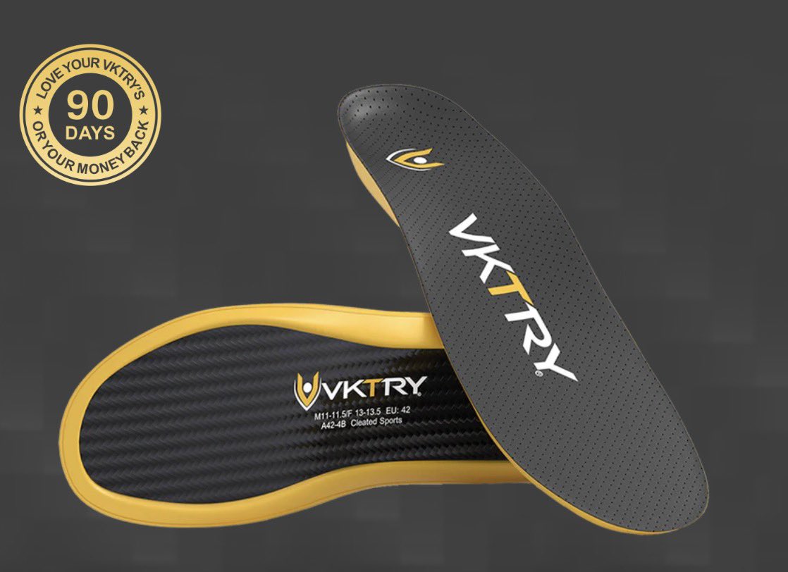 TrainerSwainer's tweet photo. #teamvktry @TeamVKTRY
 
I am blessed with the opportunity to be a VKTRY insole ambassador! I have recommended these to athletes for years that are looking for explosive take offs! My code for 20% off
https://t.co/BHPnbYLHub https://t.co/ft26FhY8dQ