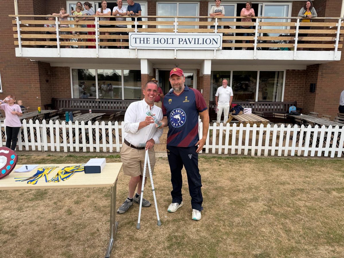 ShropCCLeague's tweet photo. May congratulations to @PontesburyCC who are our inaugural SCCL Village 💯 champions!

They beat @HodnetPeplowCC by 9 wickets in the final

https://t.co/M1bMWsDH5t

Player of the day was Steve Wilson for his 2/9 in the final &amp; 4 for 7 in SF1

Thanks to @wellington_cc for hosting https://t.co/SScD2JxFfG