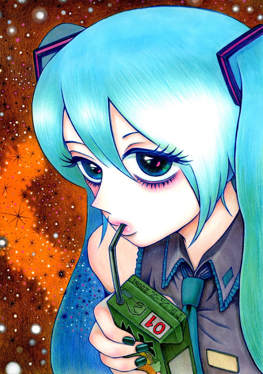 yami_ku_ra's tweet photo. MKジュース　
#初音ミク #hatsunemiku  #미쿠 https://t.co/qv6ybqH66A