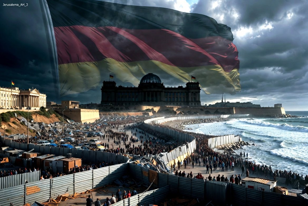 Jerusalema_AH_2's tweet photo. Die aktuelle deutsche Politik versagt erneut komplett beim Thema Migration und Grenzschutz. Während in Ceuta und Melilla Zehntausende die EU-Außengrenzen überrennen und die Bilder um die Welt gehen, bleibt die Bundesregierung unter Merz bei Appellen, symbolischen Kontrollen und dem üblichen „Solidaritäts“-Gerede stecken. Pull-Faktoren werden nicht beseitigt, Abschiebungen bleiben ein Witz, und die Bürger sollen zusehen, wie die nächste Welle unweigerlich nach Deutschland schwappt. Das ist keine Steuerung – das ist organisierte Verantwortungslosigkeit. Wann hört dieses Theater endlich auf?

#CeutaEsEspaña
#Melilla
#MerzKannNichtKanzler
#NeuwahlenJetzt
