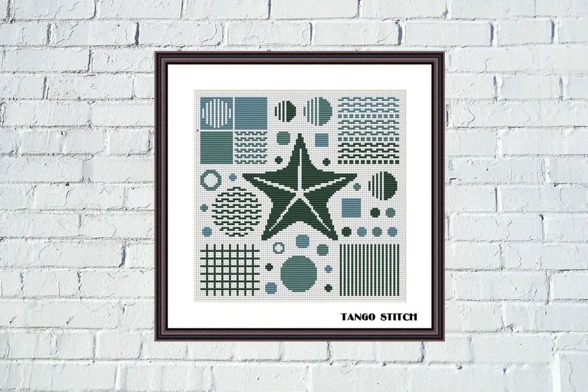 lena6702's tweet photo. Geometric starfish sea creature geometric cross stitch pattern https://t.co/DyH3DIOPzI 
#crossstitchpattern #crossstitch #needlecraft #stitching #embroidery #Crafts https://t.co/Zkj67FDfAN