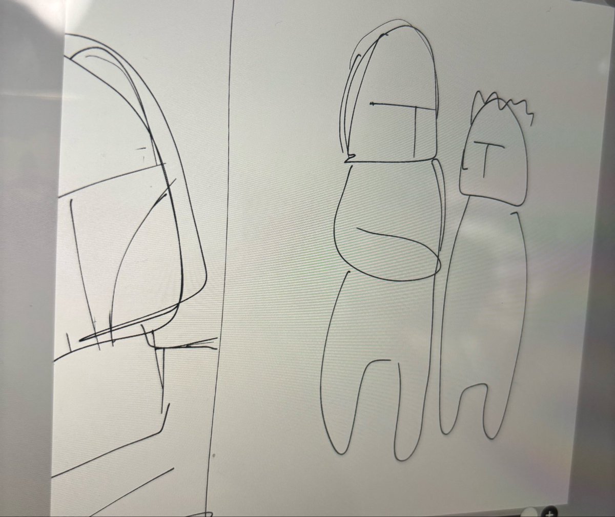 miya_01ta's tweet photo. ベスカー描くのもメット描くのも難しすぎてラフが適当になる https://t.co/FiQmDov1E2