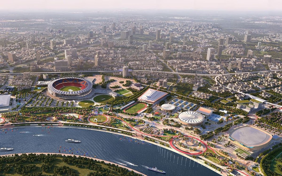Indianinfoguide's tweet photo. 🚨Gujarat government allocated Rs 1,331 crore to transform Ahmedabad into an "Olympic-ready" city, supporting India's bid for the 2036 Olympic Games. https://t.co/Dond6Zr9YS