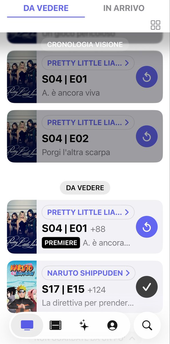 adrsbooks's tweet photo. @suitetvapp i’m rewatching pll, and even though I am about to rewatch the third episode of the fourth season, it still shows me to watch again the first one (but i already logged it as rewatched)😭😭 https://t.co/GRhn8sFyV6