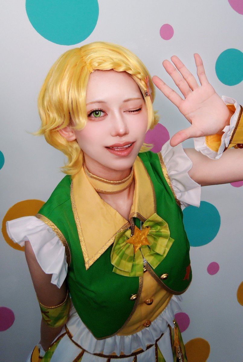 bakeha_cos's tweet photo. cosアイカツ/新条ひなき
『おつかー！🌟✨✨✨』 https://t.co/XjFMV3Pf6N
