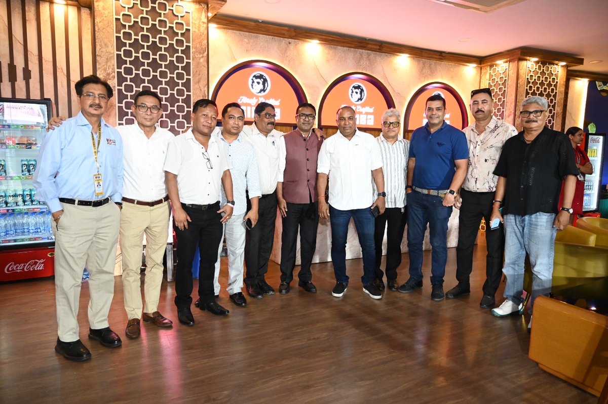 mamonetc's tweet photo. Happy to be back at the ACA Stadium Barsapara for the opening of the Assam Premier League (APL). Very well organised and the momentum created was strong. Congratulations to ⁦@assamcric⁩ @Devajit Lon Saikia. Best wishes to ACA Team for a successful tournament. https://t.co/919TCBuAXp