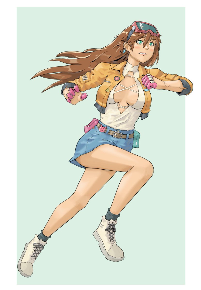 TinyBot_Painter's tweet photo. Gorilla arms !!! #Cyberpunk2077 https://t.co/NKBGnBnnUj