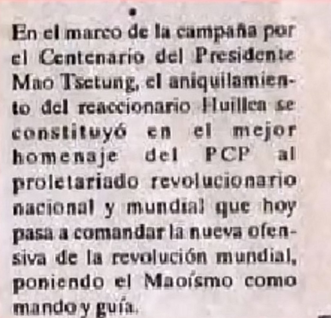 mieldopamine's tweet photo. ¿LA MEMORIA TIENE PRECIO?
He estado leyendo las investigaciones periodísticas de Ricardo Uceda y me es imposible no terminar con esa pregunta. 

El caso de Pedro Huilca fue un terrible asesinato que ocurrió en 1992 frente a su familia y que, en lugar de encontrar una justicia firme, se convirtió en un laberinto de contradicciones que hasta el día de hoy indigna.
Cuando ocurrió esta desgracia, los hechos documentados parecían dolorosamente claros. SENDERO LUMINOSO, con la frialdad que siempre los caracterizó, reivindicó el atentado y lo CELEBRÓ en la portada de SU PROPIO DIARIO. Las investigaciones siguieron su curso y la policía logró capturar a los terroristas implicados. 

Hasta ese punto, según los reportes de la época, la justicia parecía abrirse paso. Incluso se supo que la propia familia de Huilca HABÍA RECONOCIDO inicialmente frente a las autoridades A LOS SENDERISTAS capturados. La historia debió terminar ahí, con los "verdaderos" culpables rindiendo cuentas. Pero entonces, la narrativa dio un giro que, al menos a mí, me deja muchísimas dudas.

Tiempo después, el Estado peruano abrió la puerta a millonarias reparaciones económicas para las víctimas de crímenes de Estado. Estamos hablando de indemnizaciones de cientos de miles de soles. Y es justo en este contexto donde las versiones de los deudos empezaron a cambiar drásticamente. LOS FAMILIARES QUIENES ANTES HABÍAN SEÑALADO A LOS TERRORISTAS de pronto afirmaron HABERSE EQUIVOCADO. El nuevo relato apuntaba ahora directamente al Grupo Colina.

Como ciudadana, no puedo evitar preguntarme: ¿qué motivó este cambio de versión tan radical justo en la época en que se pactaban las reparaciones económicas? Queda flotando en el aire una coincidencia que resulta muy difícil de ignorar, y es que ser víctima de la subversión no garantizaba el mismo respaldo económico que ser reconocido como víctima del Estado.

Para que esta nueva versión encajara, se dejaron de lado evidencias que parecían contundentes. Según señala Uceda en su análisis, se ignoraron peritajes balísticos que demostraban que el arma utilizada contra Huilca ERA LA MISMA que Sendero Luminoso había empleado meses antes para asesinar a un policía. También se pasó por alto que, para la fecha del crimen, el destacamento militar al que culpaban estaba desactivado.

Pese a esto, el sistema judicial asimiló el nuevo escenario. Se anularon procesos, se dejaron atrás las confesiones previas, la comisión de la verdad ni se quiso meter y se armó un caso que terminó siendo avalado por tribunales internacionales.

Me llena de profunda frustración ver cómo un hecho tan doloroso termina generando tantas sospechas. Como peruanos, nos merecemos conocer la verdad íntegra y no versiones que cambian con los años. 

El caso de Pedro Huilca nos deja una lección amarga y nos invita a cuestionar nuestra historia reciente, leyendo a quienes investigan a fondo y exigiéndole a nuestro sistema que jamás permita que las coincidencias económicas empañen la búsqueda de la justicia.