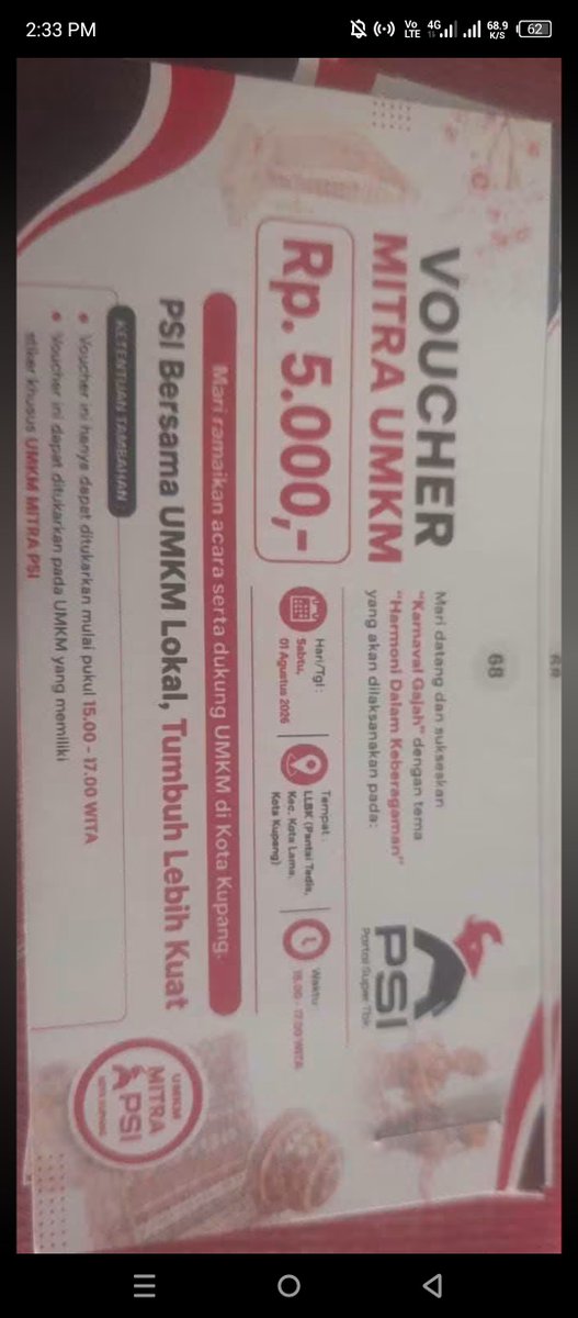 ambrocus's tweet photo. @Uki23 YA NAMANYA MASIH NEGARA MISKIN UDAH ADA YANG KAMPANYE CURI CURI START DENGAN BAGI BAGI VOUCHER YA BUKAN SOAL KESAYANGAN TAPI ADA UANG ABANG JOKOWI DISAYANG 🤣🤣🤣 https://t.co/8GB59ygwRl