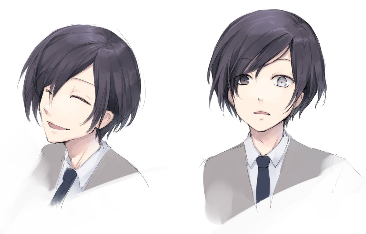 inuketsu_pt's tweet photo. ときどき描いてるけどいまいち顔立ちが安定しない先生の練習 #OC https://t.co/jCGwVqXpb2