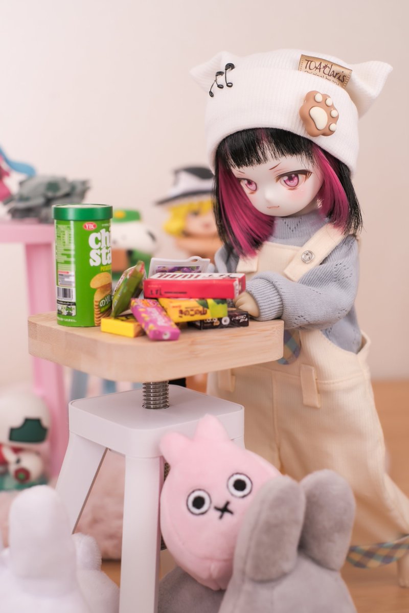 kilipo_n's tweet photo. クロ｢おやつの日ギリセーフなのだ ( +,,ÒㅅÓ,,)=３ﾌﾝｽ！｣

食べるのはまた今度ね～('ヮ'乂)NO
もう電気消して寝ますよ～
#inoceおようふく https://t.co/Lel1G8neHK