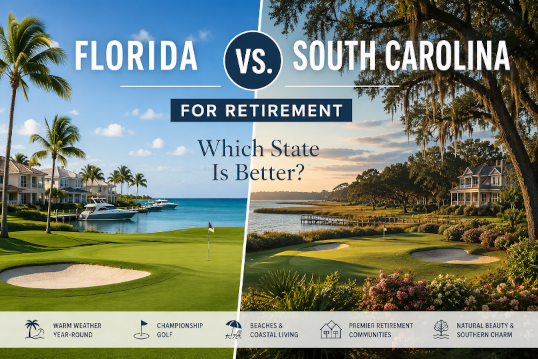 PCRlifestyle's tweet photo. Florida or South Carolina? 🌴

Compare taxes, cost of living, beaches, golf, healthcare, and lifestyle to see which retirement destination comes out on top. 👉 https://t.co/meqE3Wq0Al

#Retirement #Florida #SouthCarolina https://t.co/O0o6g2owWH