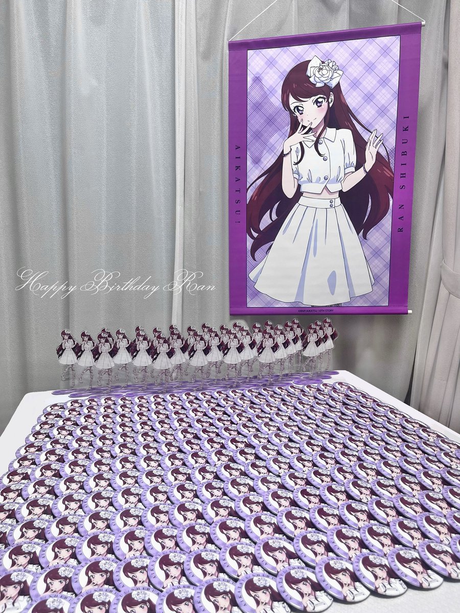 AgehaMuse's tweet photo. ⠀⠀⊹
         ✧ ⋆     .
˚✦
　　　　⊹     𝐻𝑎𝑝𝑝𝑦 𝐵𝑖𝑟𝑡ℎ𝑑𝑎𝑦 𝑅𝑎𝑛 

 #紫吹蘭生誕祭2026
 #紫吹蘭誕生祭2026 https://t.co/vhrtcKuh9W